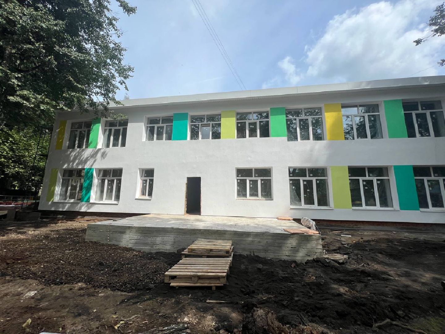 Солнечногорск, ремонт, сад, строители, дети