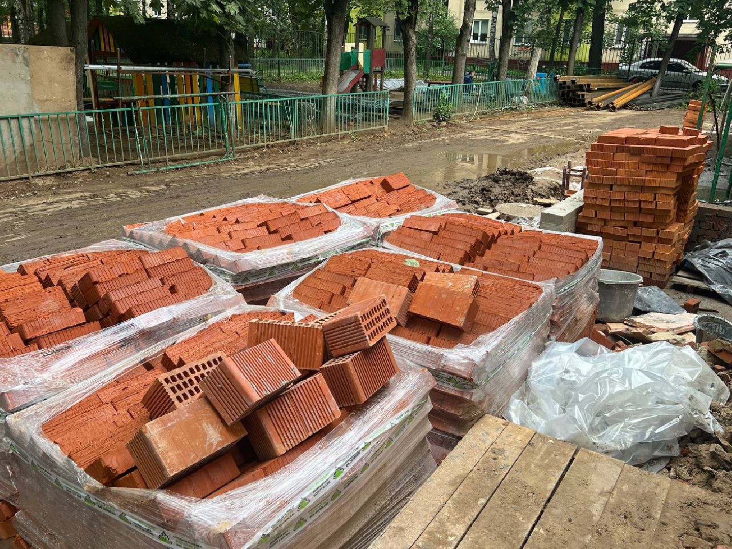 Солнечногорск, ремонт, сад, строители, дети