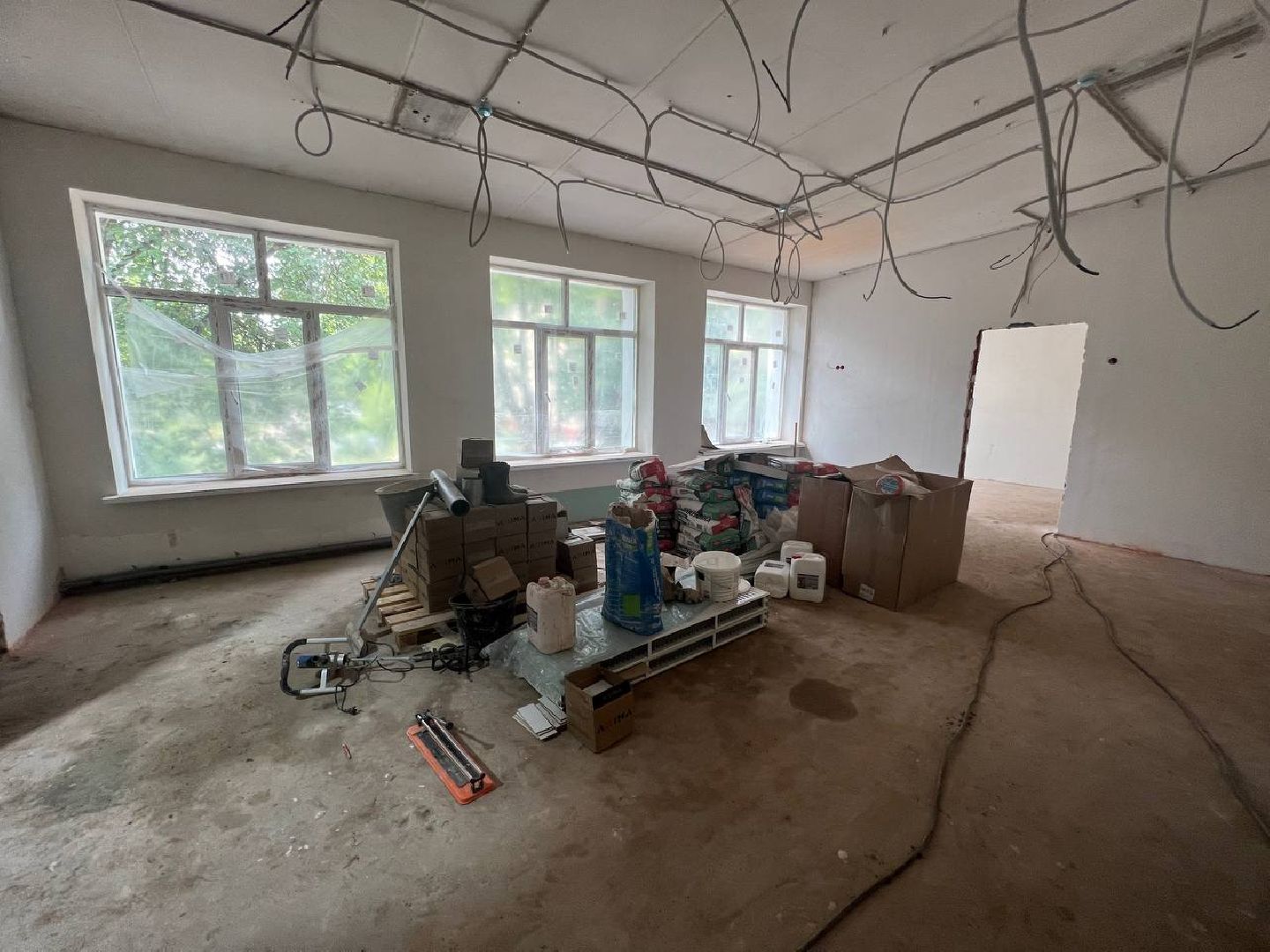 Солнечногорск, ремонт, сад, строители, дети