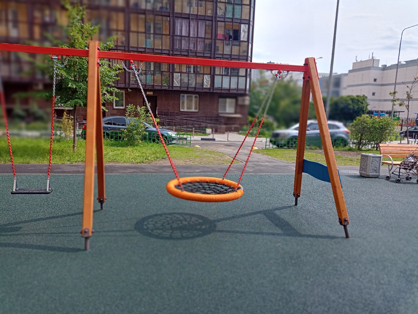 Реутов, благоустройство, детская площадка, МАФы, игровой комплекс