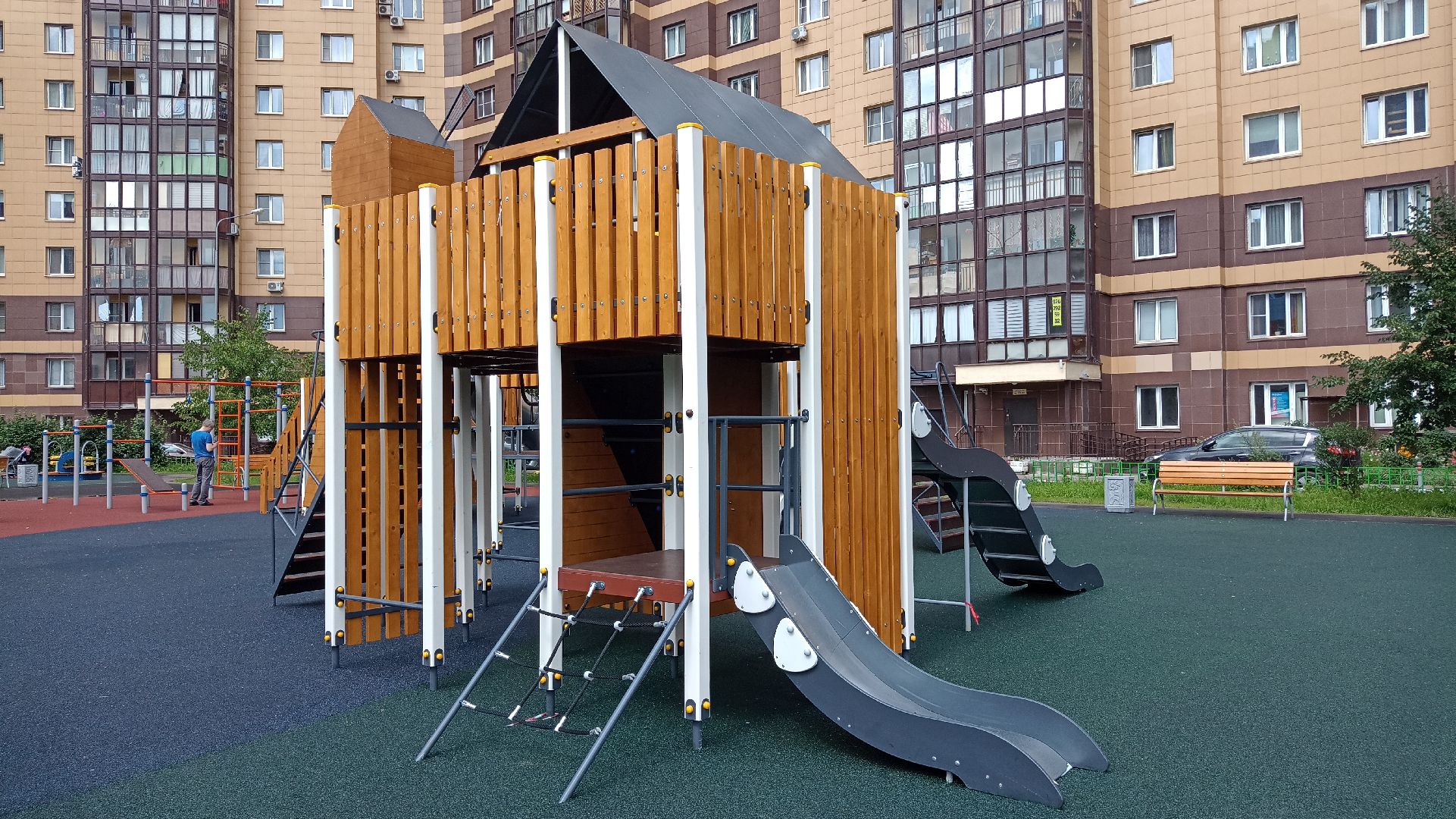 Реутов, благоустройство, детская площадка, МАФы, игровой комплекс