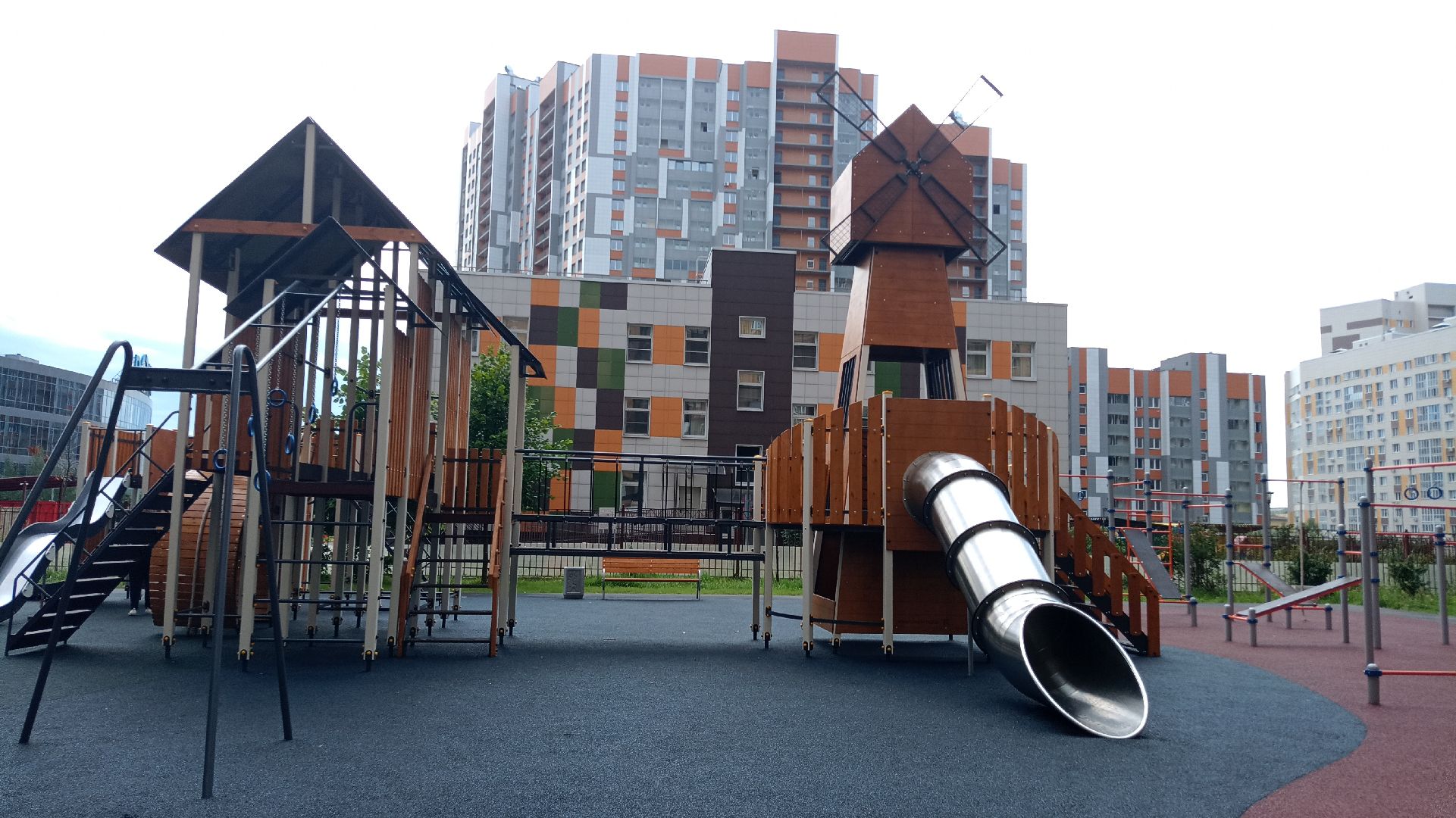 Реутов, благоустройство, детская площадка, МАФы, игровой комплекс