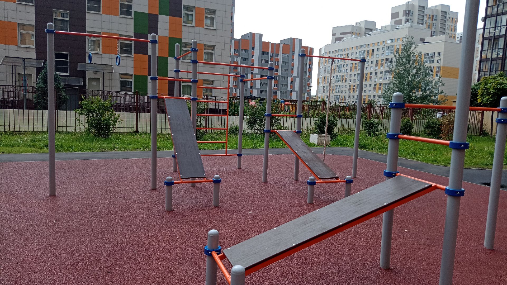 Реутов, благоустройство, детская площадка, МАФы, игровой комплекс