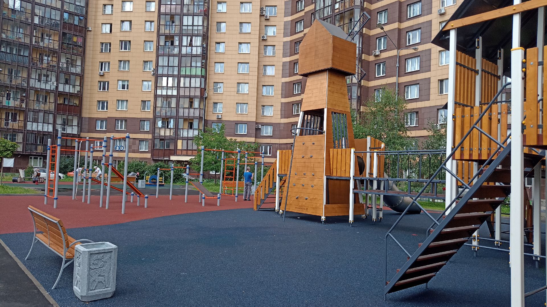 Реутов, благоустройство, детская площадка, МАФы, игровой комплекс