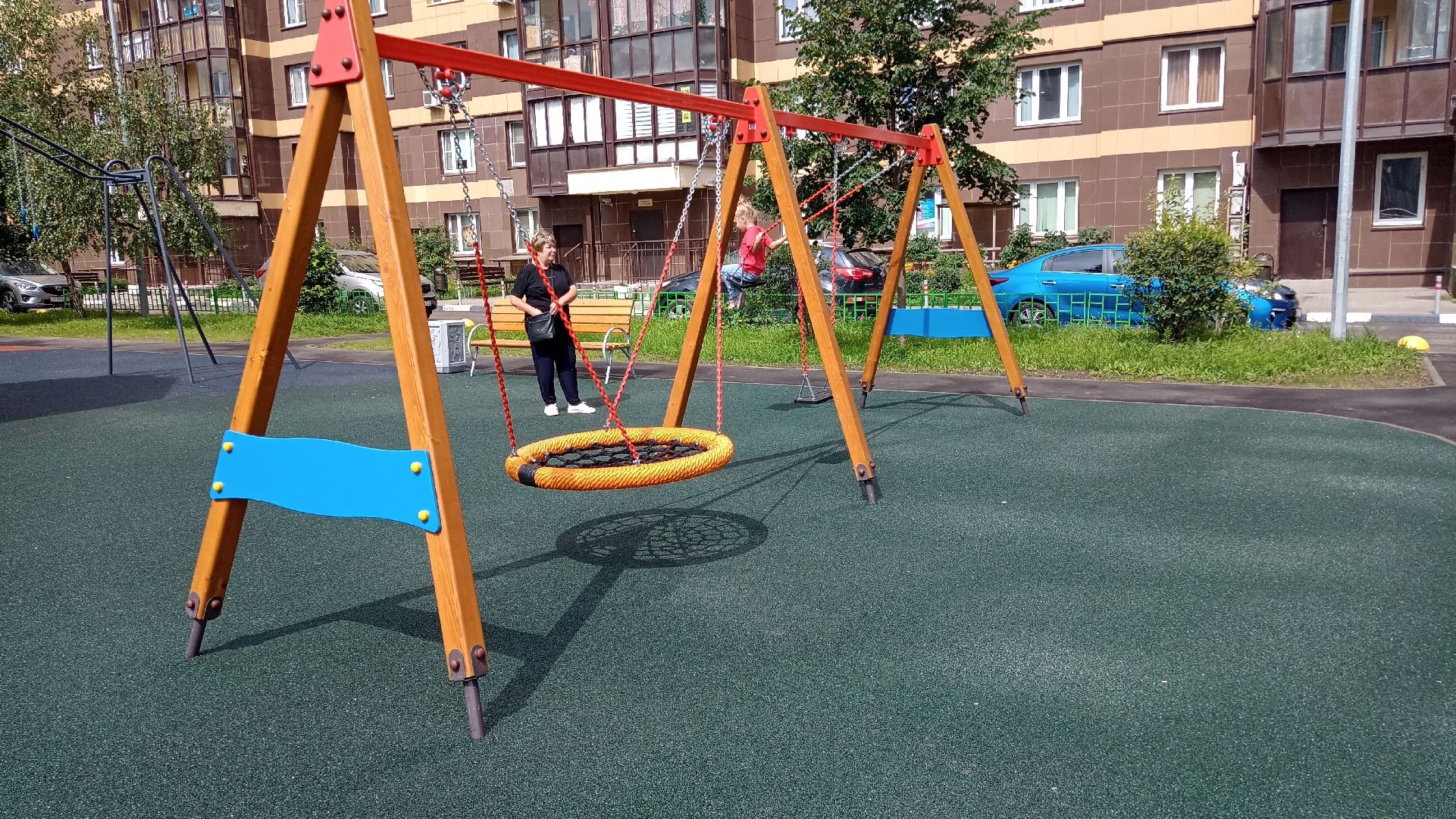 Реутов, благоустройство, детская площадка, МАФы, игровой комплекс