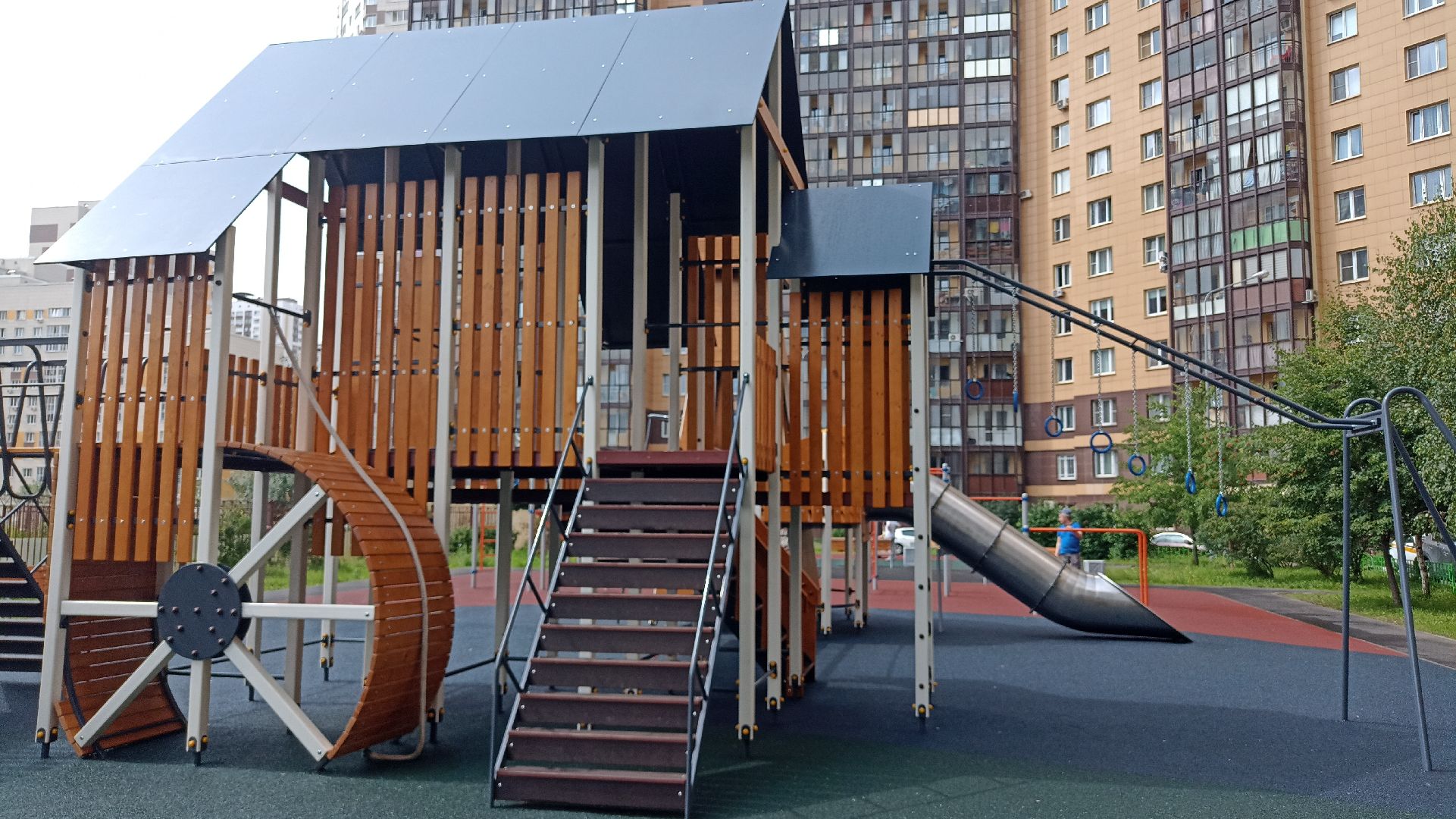 Реутов, благоустройство, детская площадка, МАФы, игровой комплекс