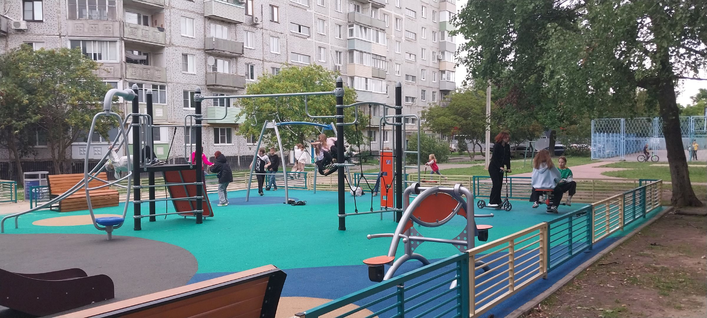 Коломна, детская площадка, благоустройство дворов