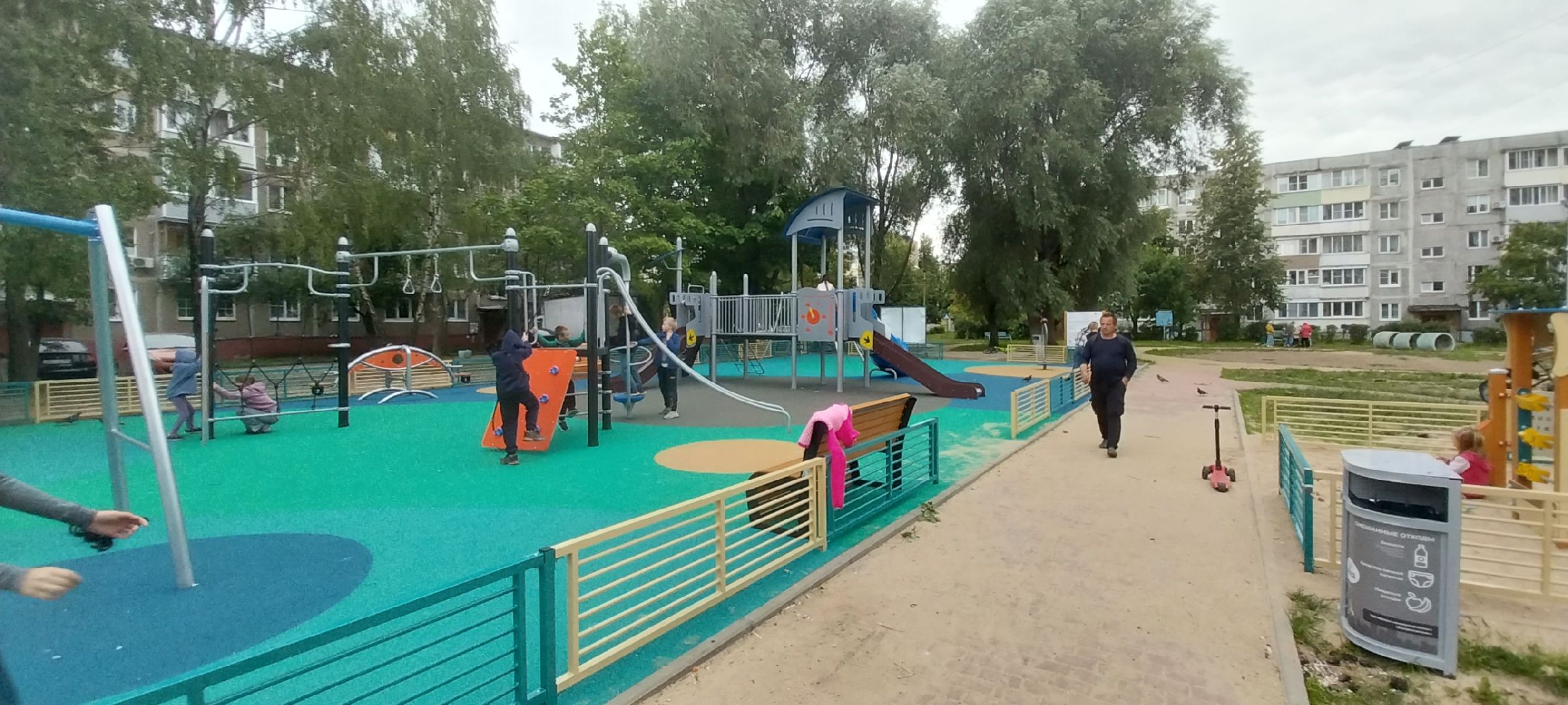 Коломна, детская площадка, благоустройство дворов