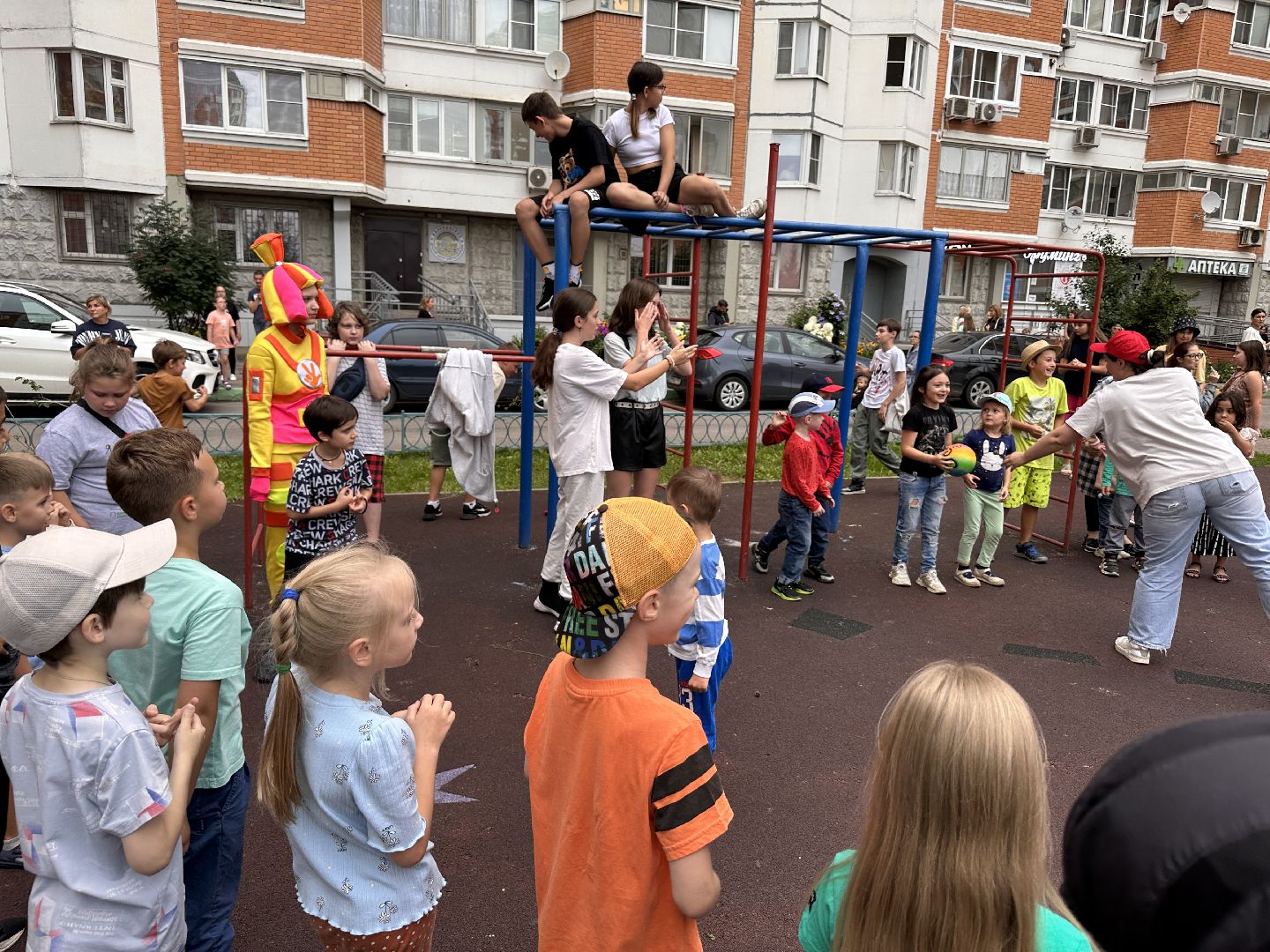 Одинцово, Праздник двора, Благоустройство, Новая детская площадка