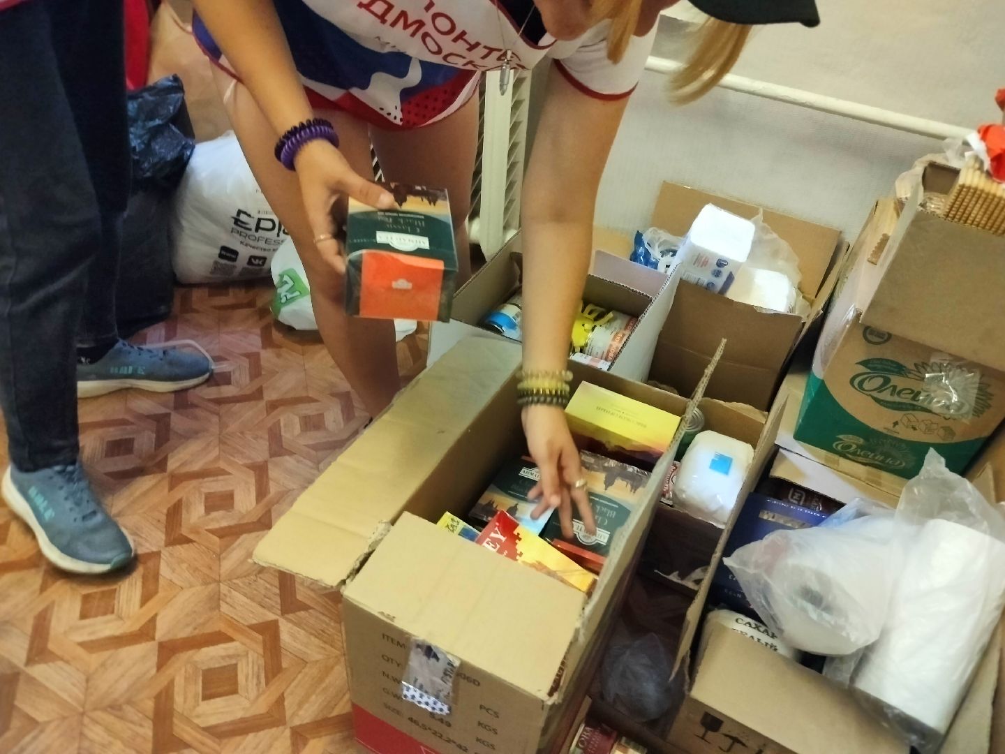 общество, помощь, гуманитарный груз, центр помощи военнослужащим, центр молодежных инициатив, Протвино