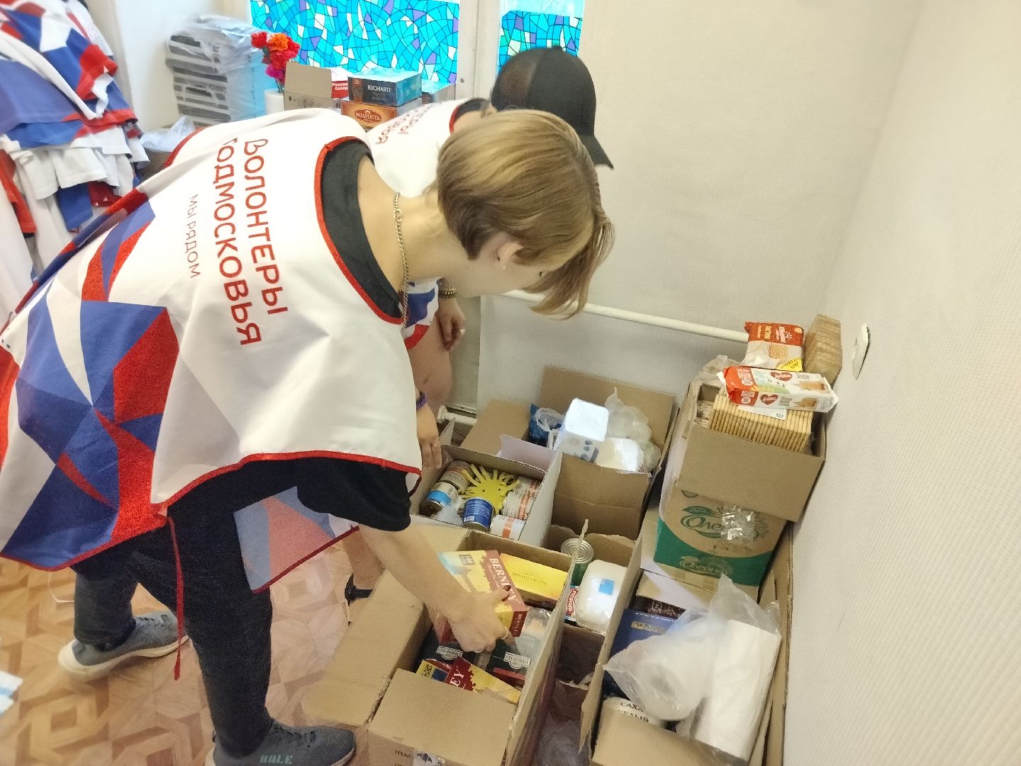 общество, помощь, гуманитарный груз, центр помощи военнослужащим, центр молодежных инициатив, Протвино