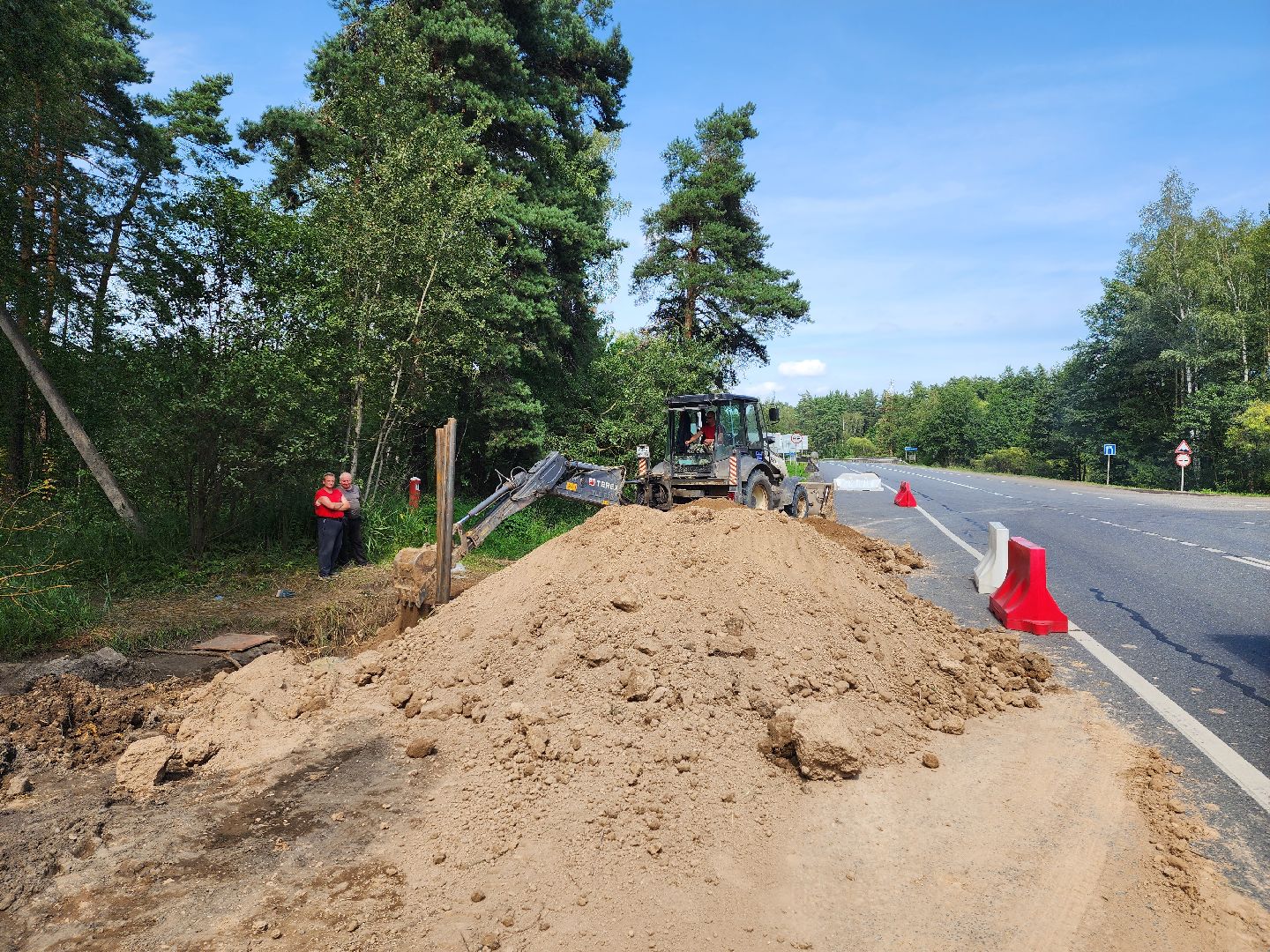 ЖКХ, прорыв трубы, водоснабжение