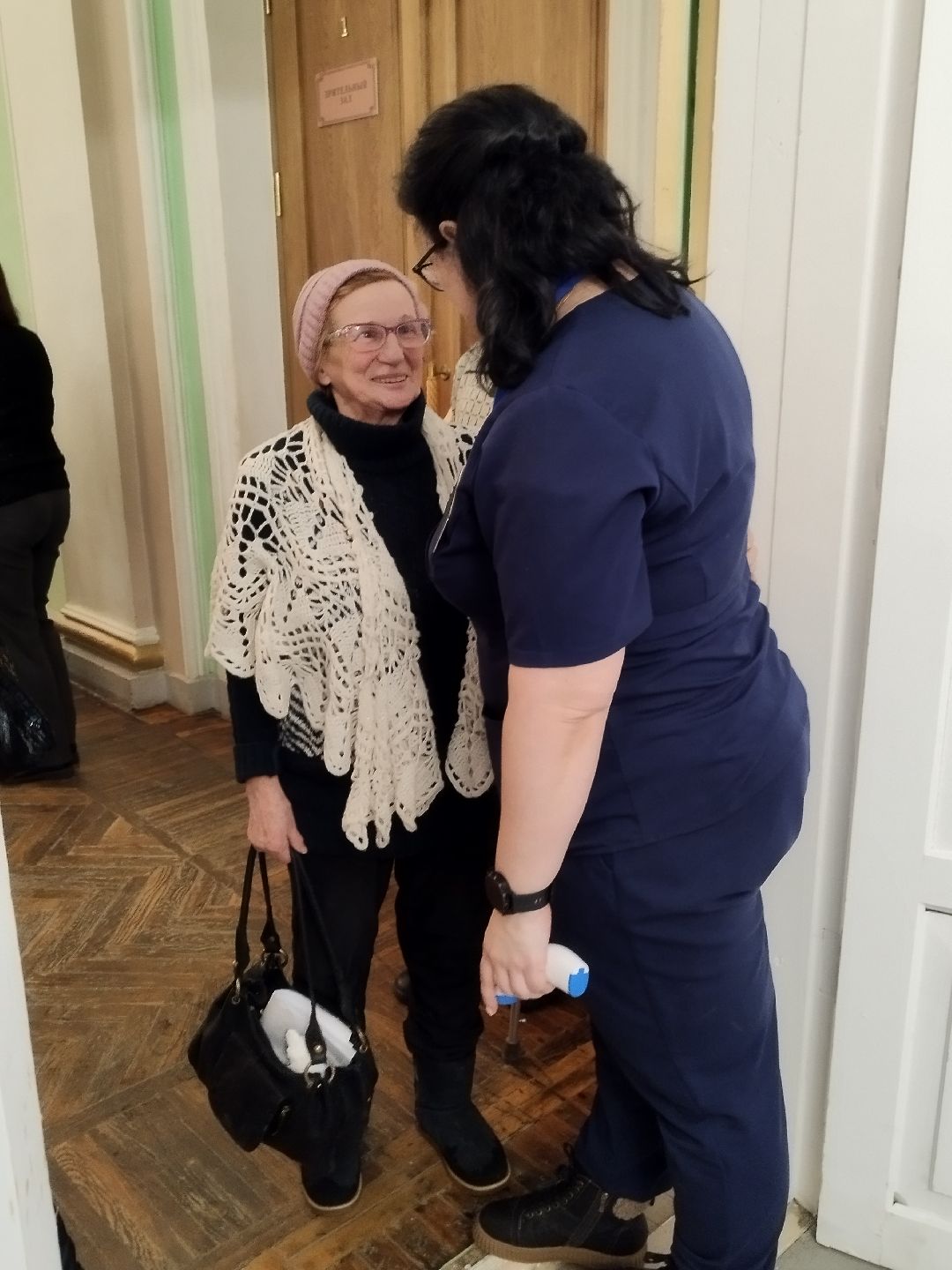 Истра, врачи, встреча с жителями, медицина, пенсионеры