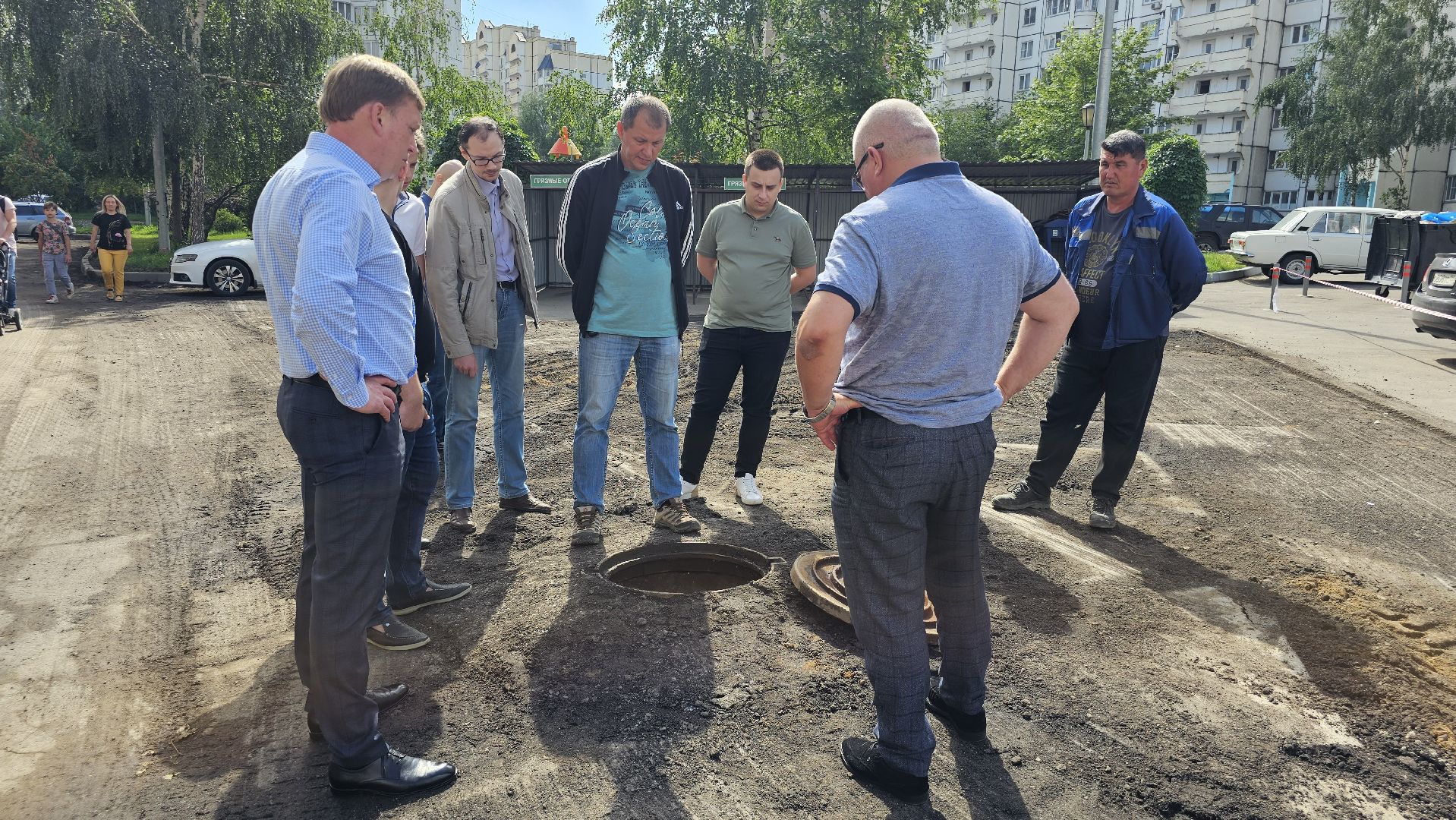 комплексный ремонт дворовых территорий, Котельники