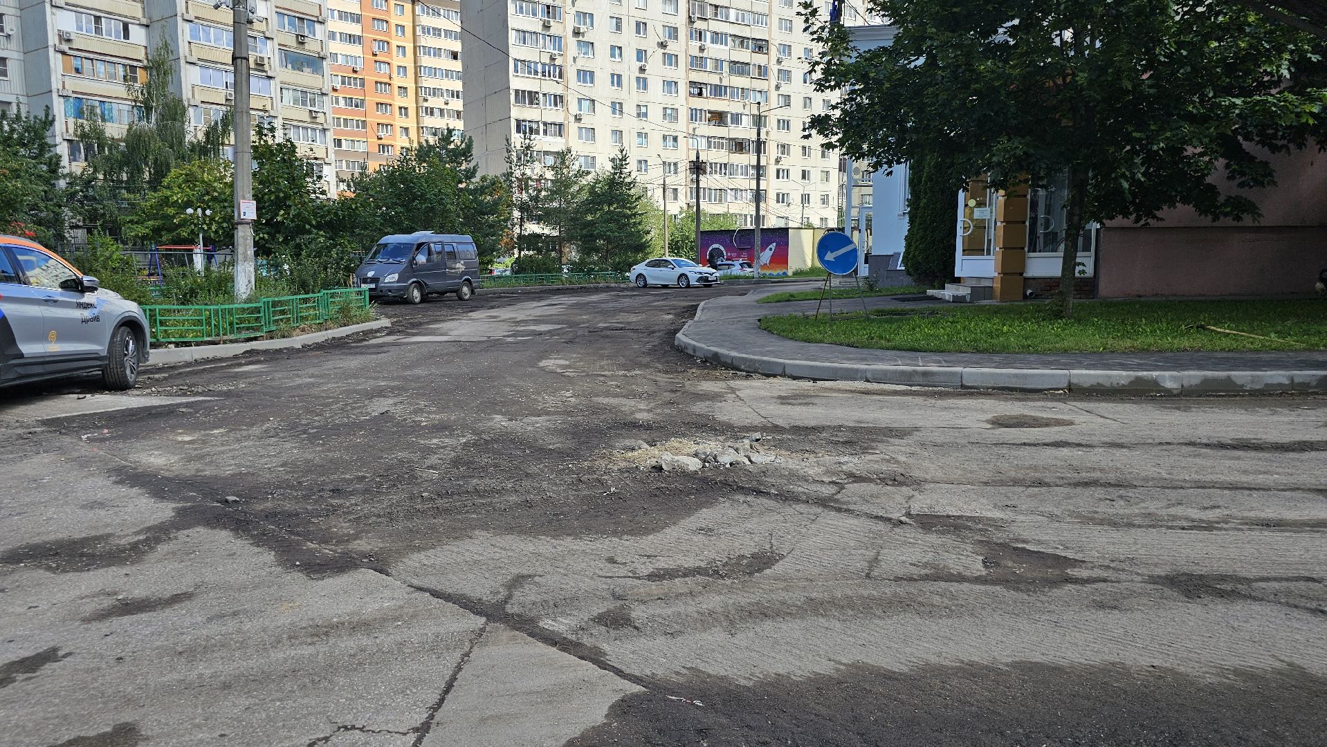 комплексный ремонт дворовых территорий, Котельники