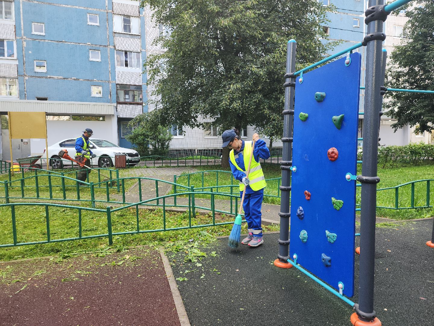 жкх; благоустройство; покос; видное