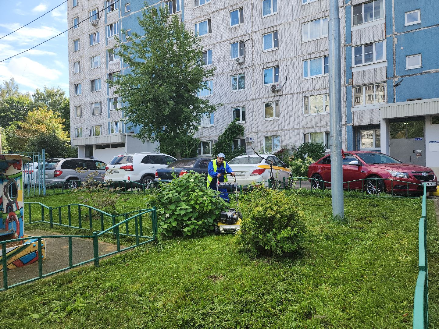 жкх; благоустройство; покос; видное