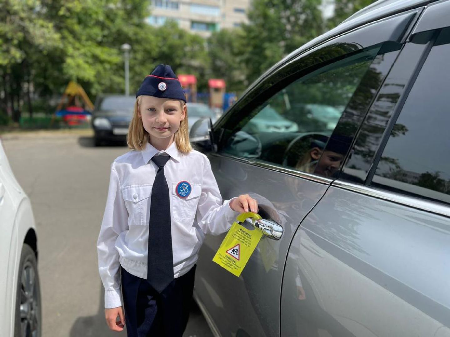 Безопасный двор, юный инспектор дорожного движения, Госавтоинспекция, Дубна