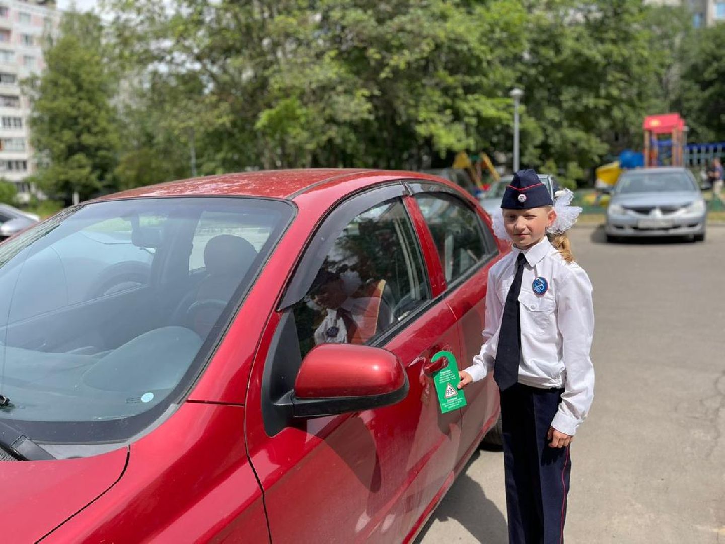 Безопасный двор, юный инспектор дорожного движения, Госавтоинспекция, Дубна