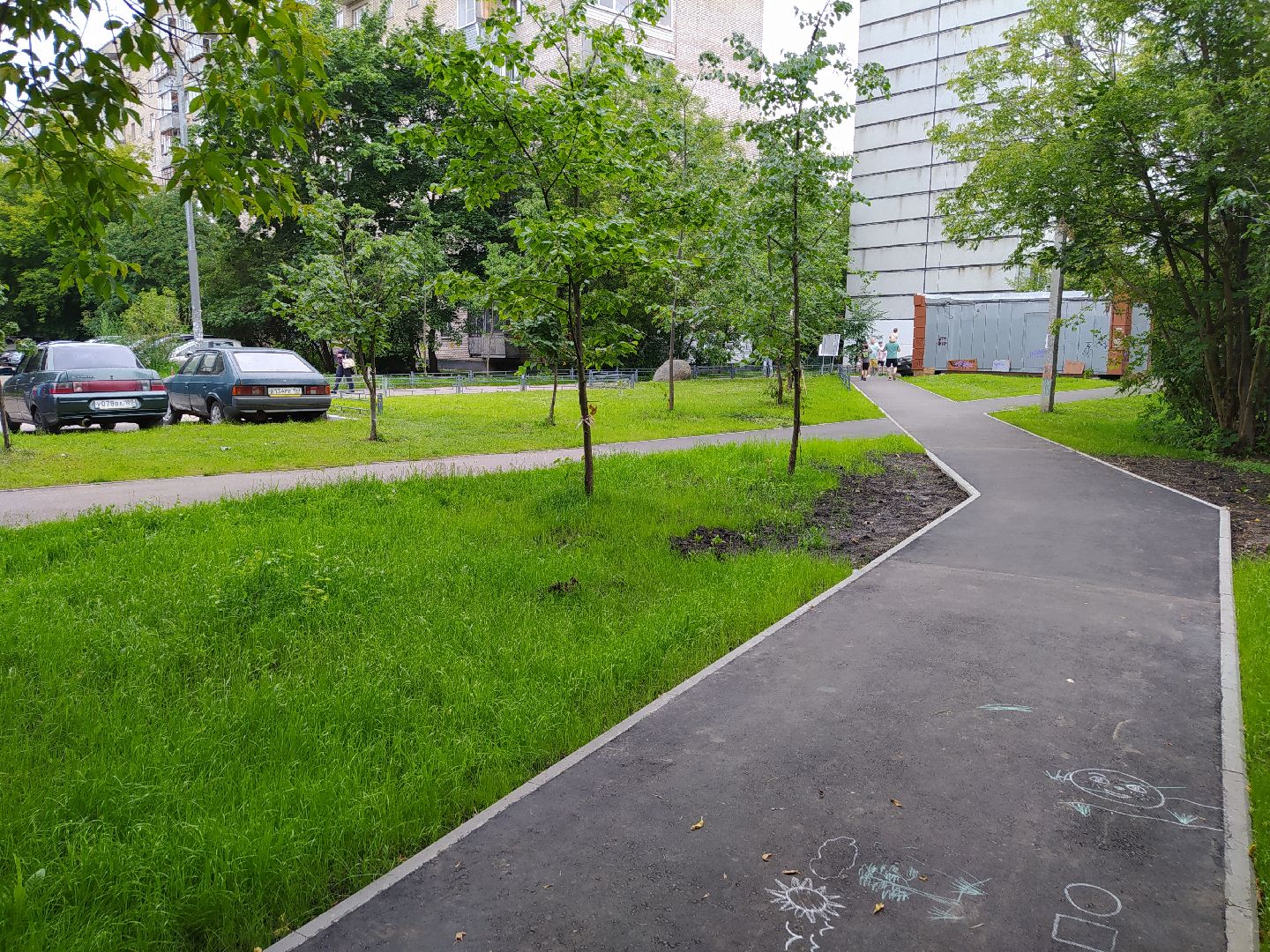 Нахабино, тропинка, благоустройство