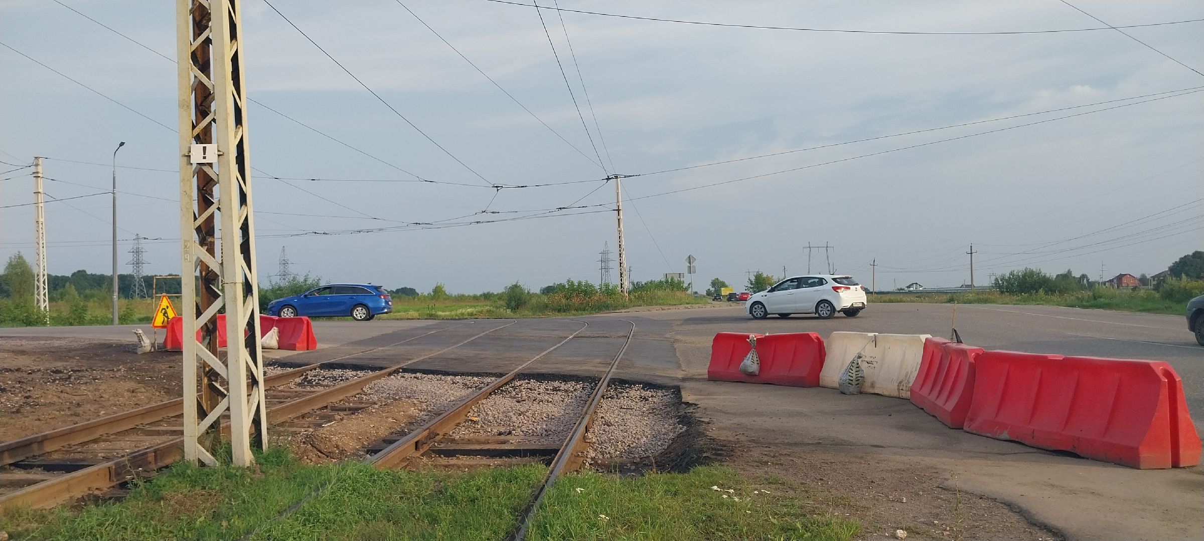 Коломна, дороги, трамвайные пути, ремонт путей, новый асфальт