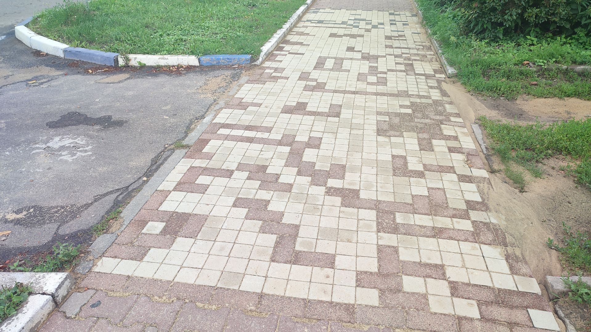 Кашира, тротуар, плитка, ремонт, благоустройство