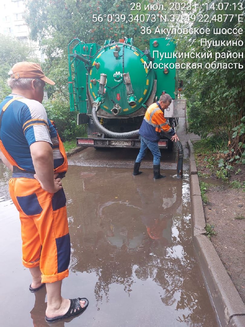 двор, дождь, ветер, доброе дело