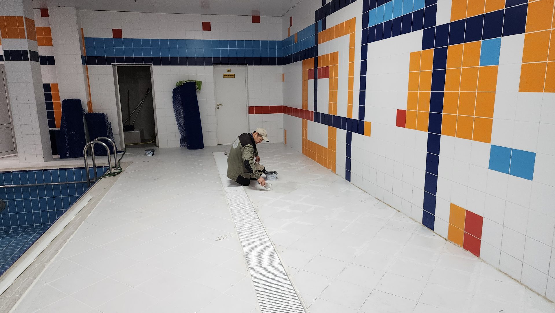 Долгопрудный, детский бассейн, дети, плавание, ремонт, ФСК