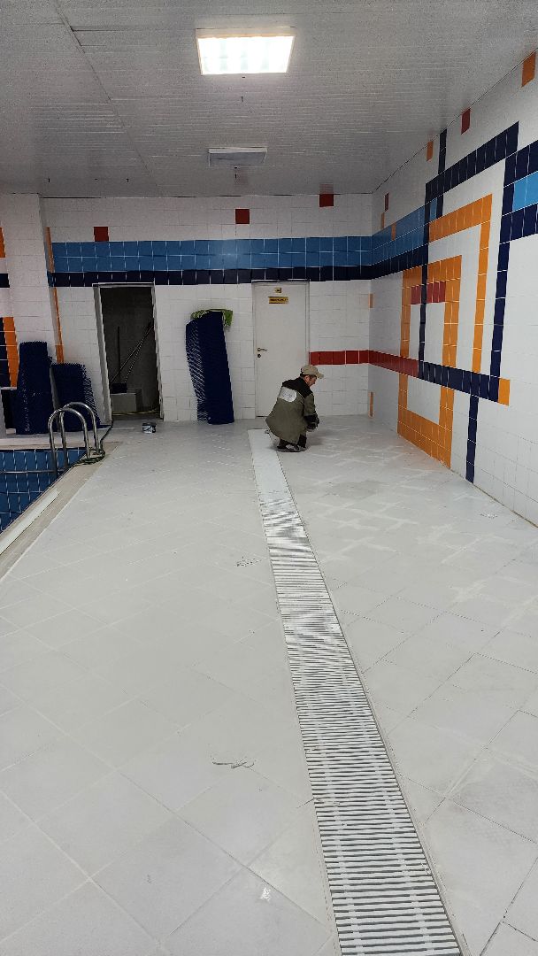 Долгопрудный, детский бассейн, дети, плавание, ремонт, ФСК