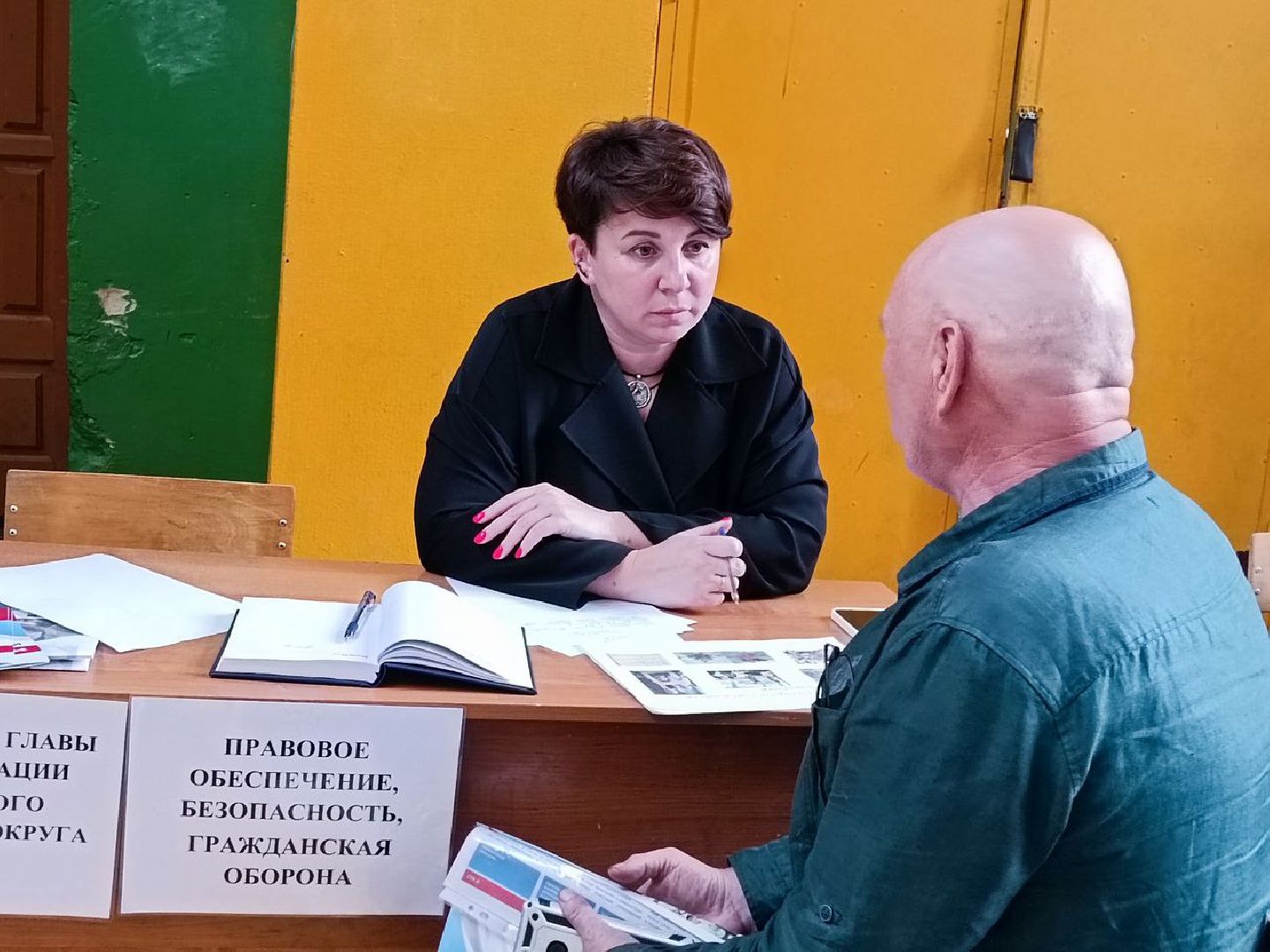 Можайск, Можайский городской округ, Подмосковье, выездная администрация, встреча, жители, прием граждан, глава округа