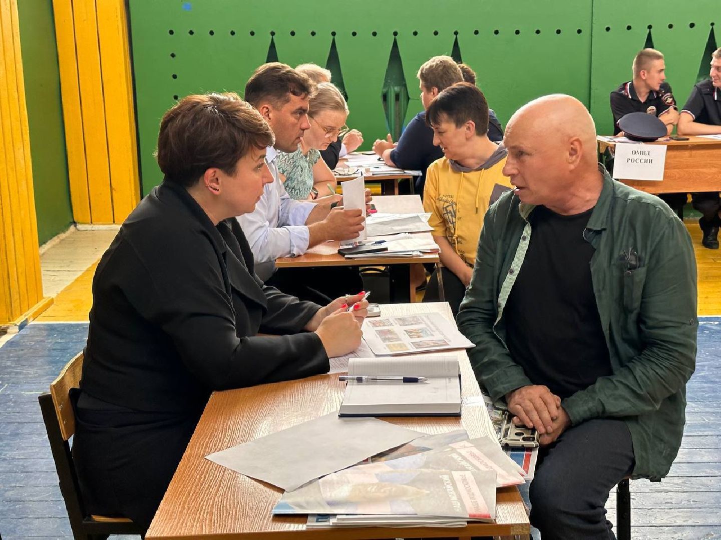 Можайск, Можайский городской округ, Подмосковье, выездная администрация, встреча, жители, прием граждан, глава округа