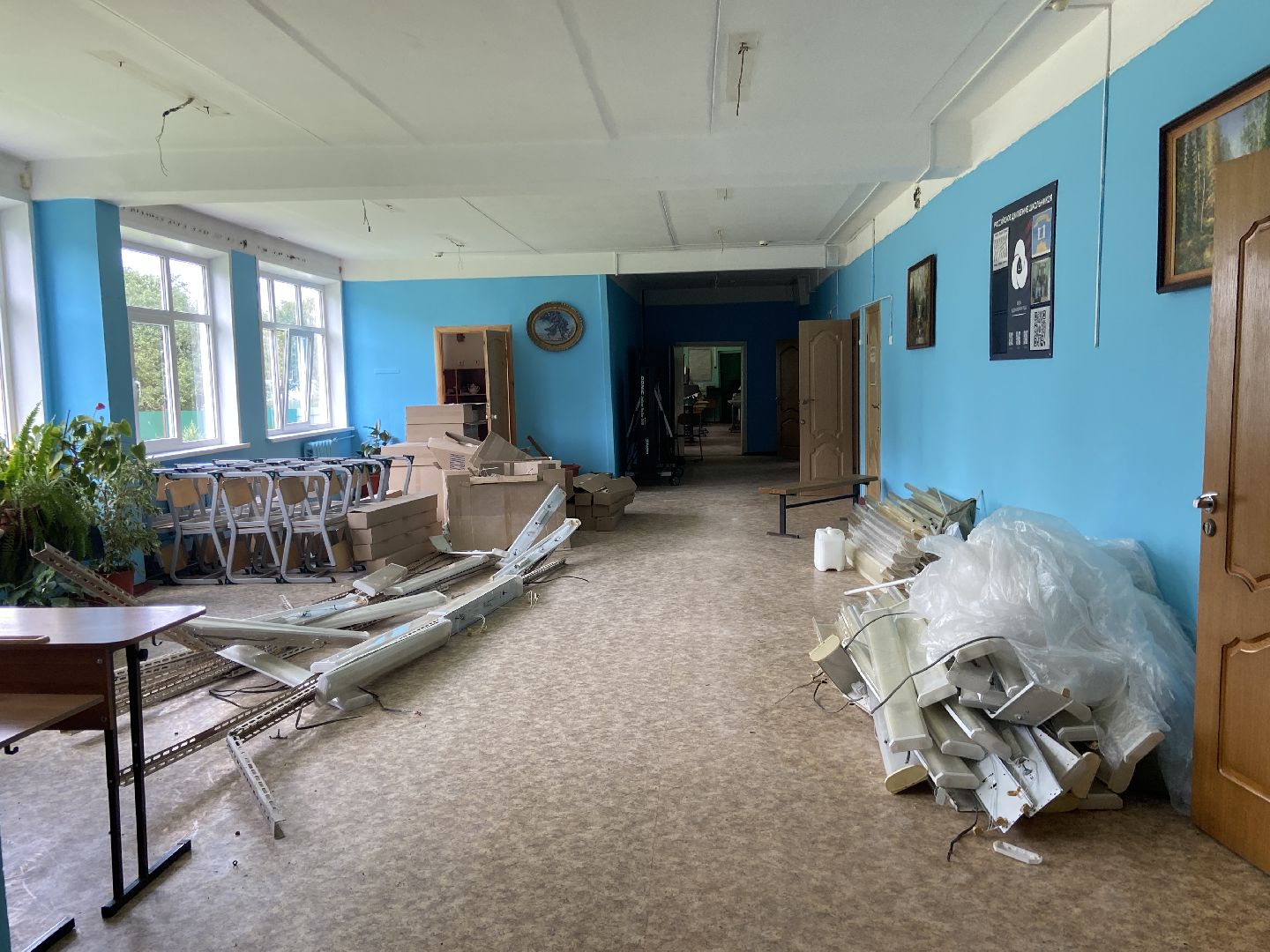 школы, ремонт