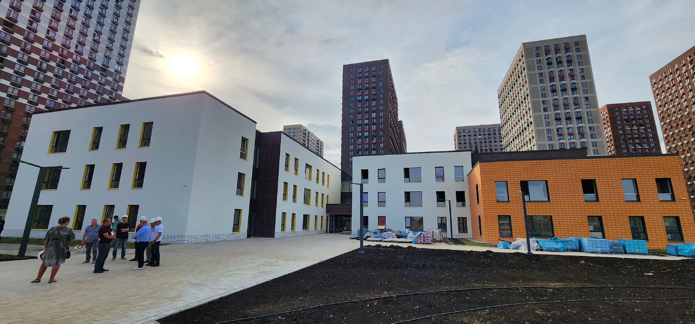 детский сад, Парковый, строительство, Котельники