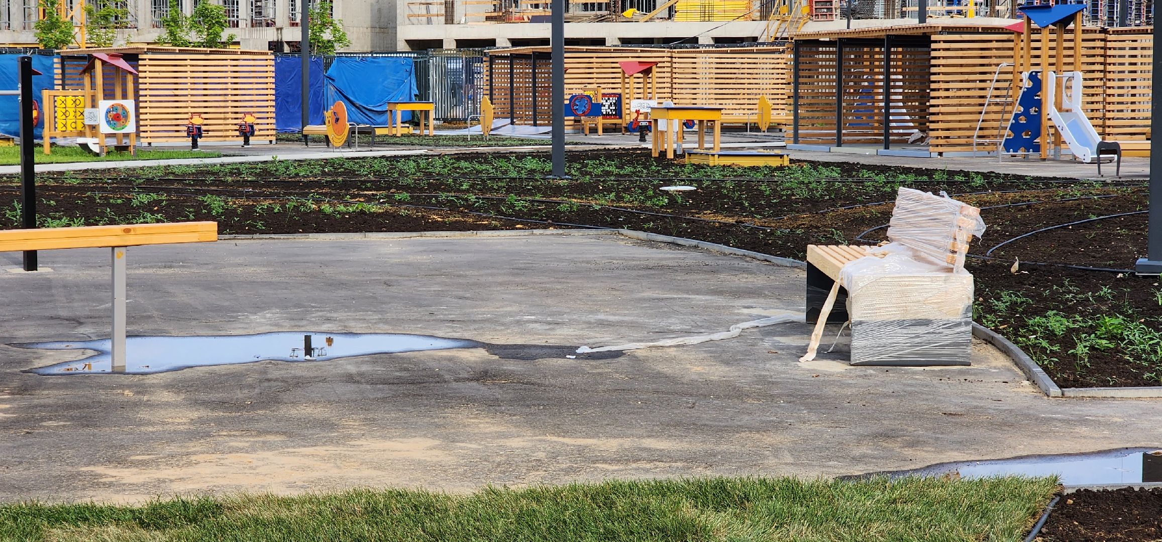 детский сад, Парковый, строительство, Котельники