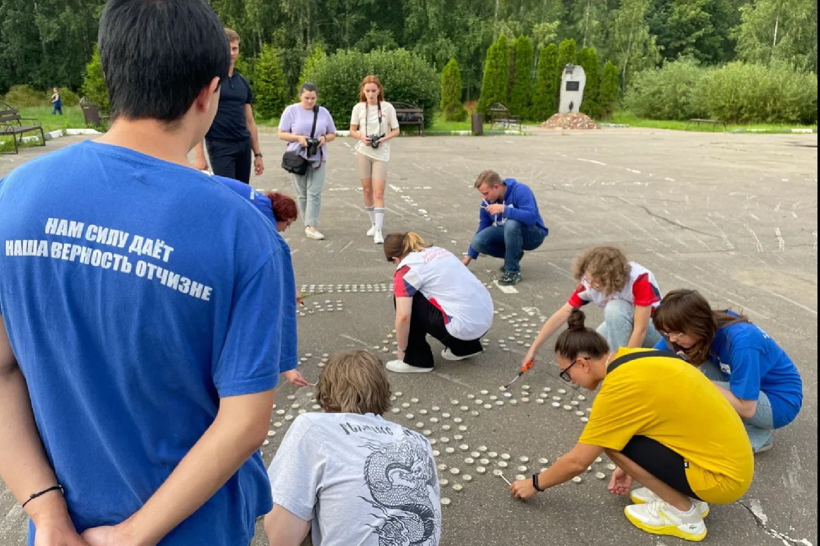 Лобня, митинг, свечи