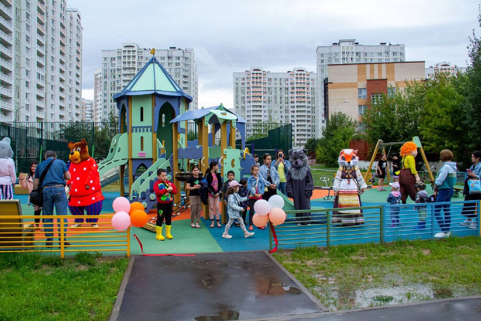 Подольск, площадка, дети