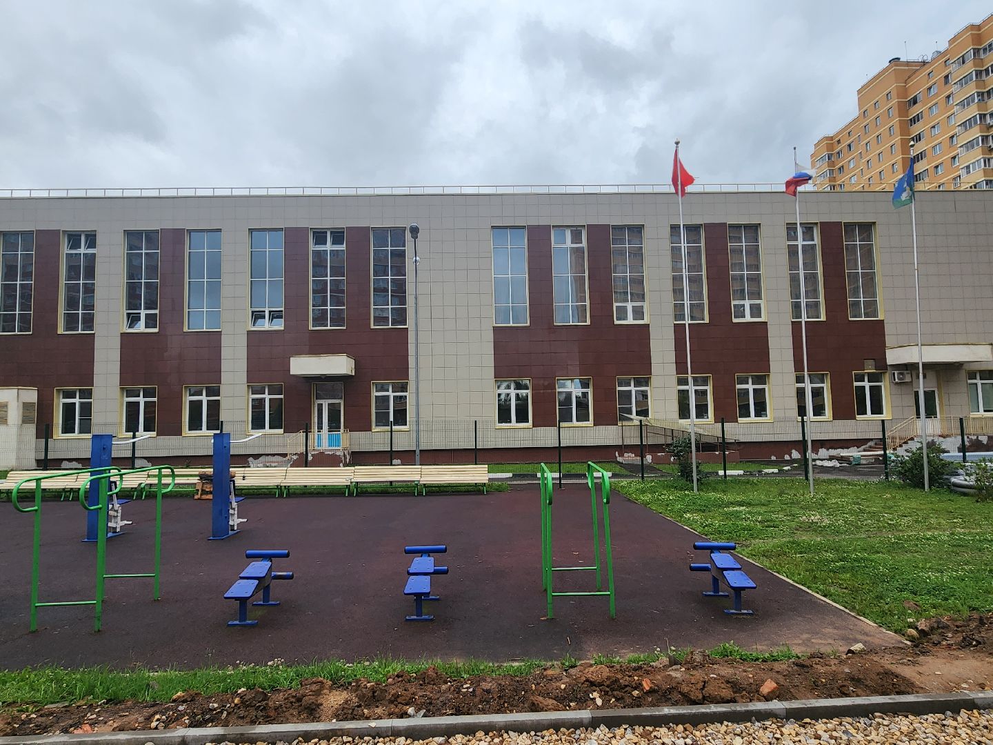 Звенигород, спорт, благоустройство стадиона