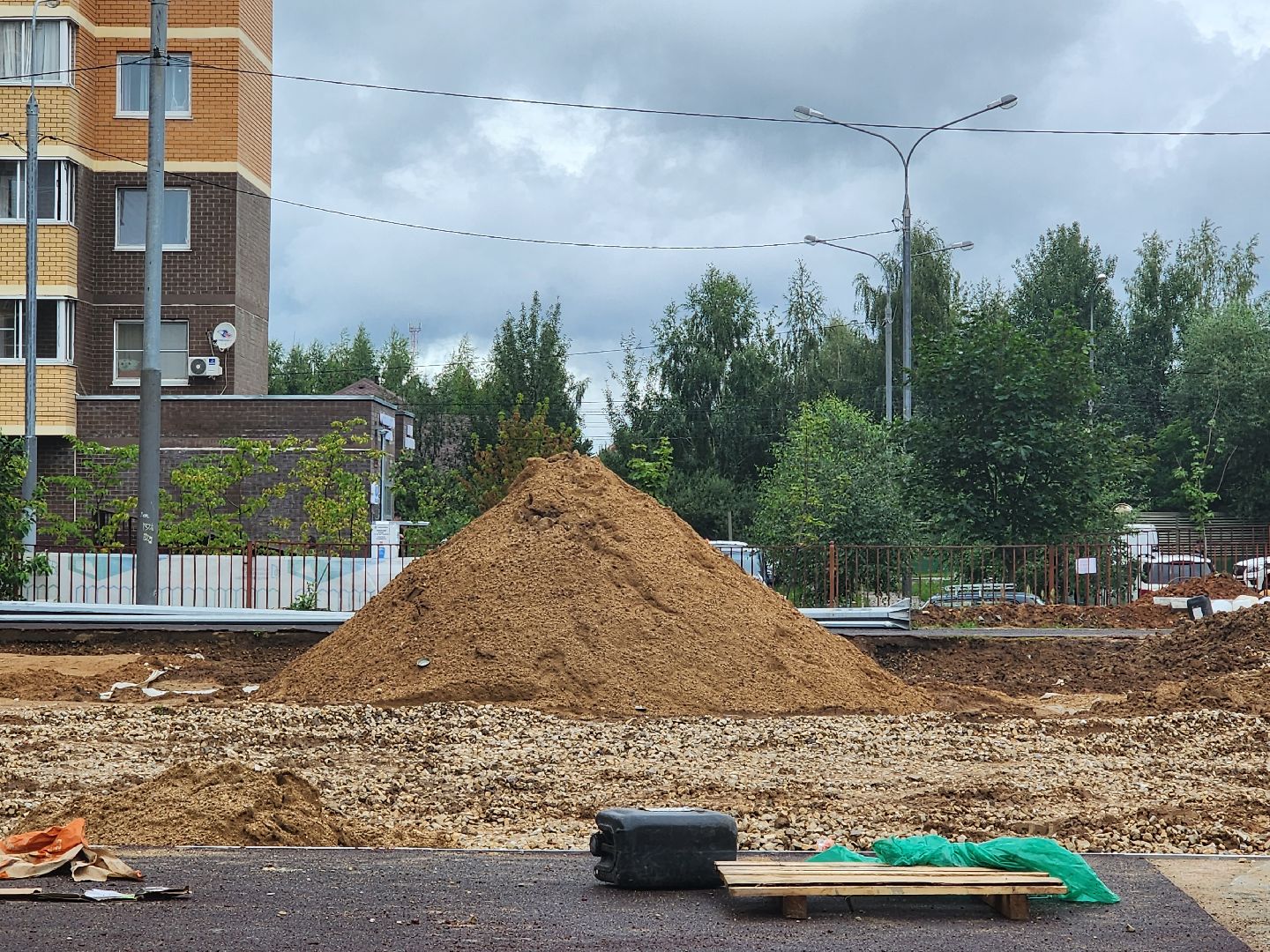 Звенигород, спорт, благоустройство стадиона