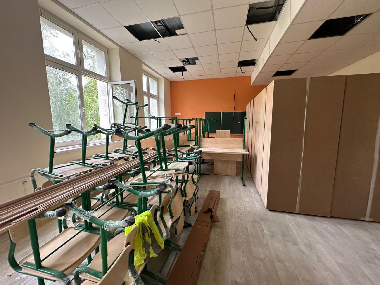 Капитальный ремонт школы, Селятино, Наро-Фоминск