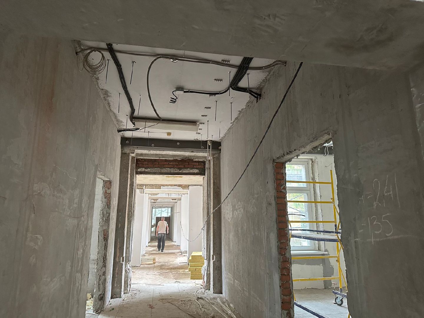 Капитальный ремонт школы, Селятино, Наро-Фоминск