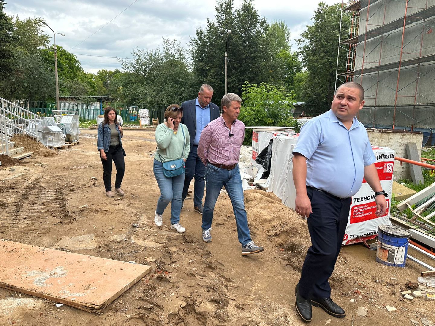 Капитальный ремонт школы, Селятино, Наро-Фоминск