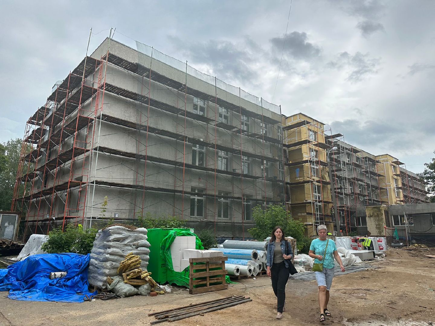 Капитальный ремонт школы, Селятино, Наро-Фоминск