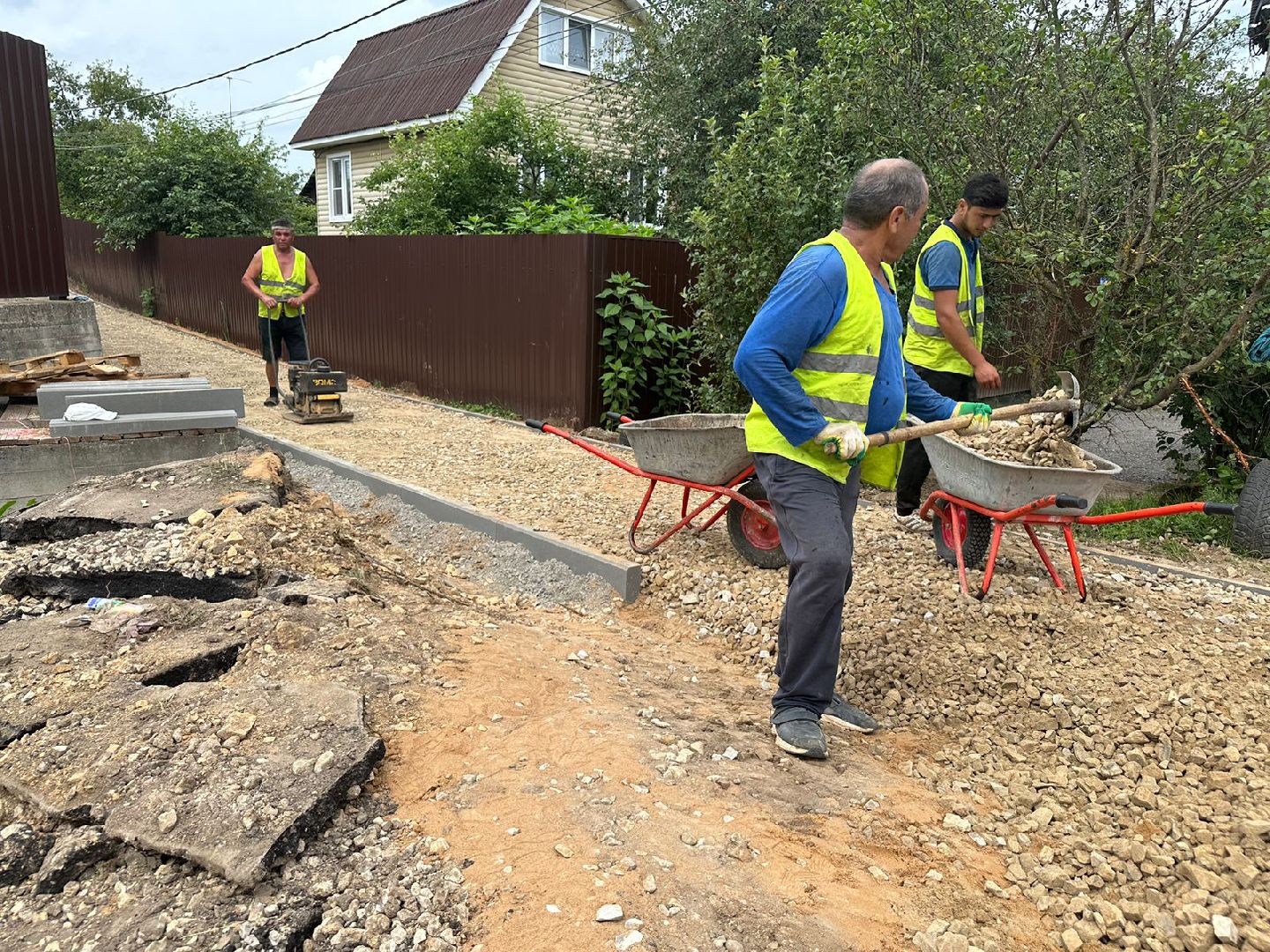 Народная тропа, пешеходная дорожка, Наро-Фоминск, благоустройство
