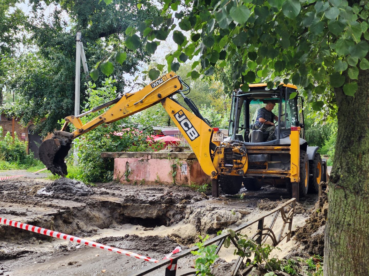 ЖКХ, авария, Воскресенск