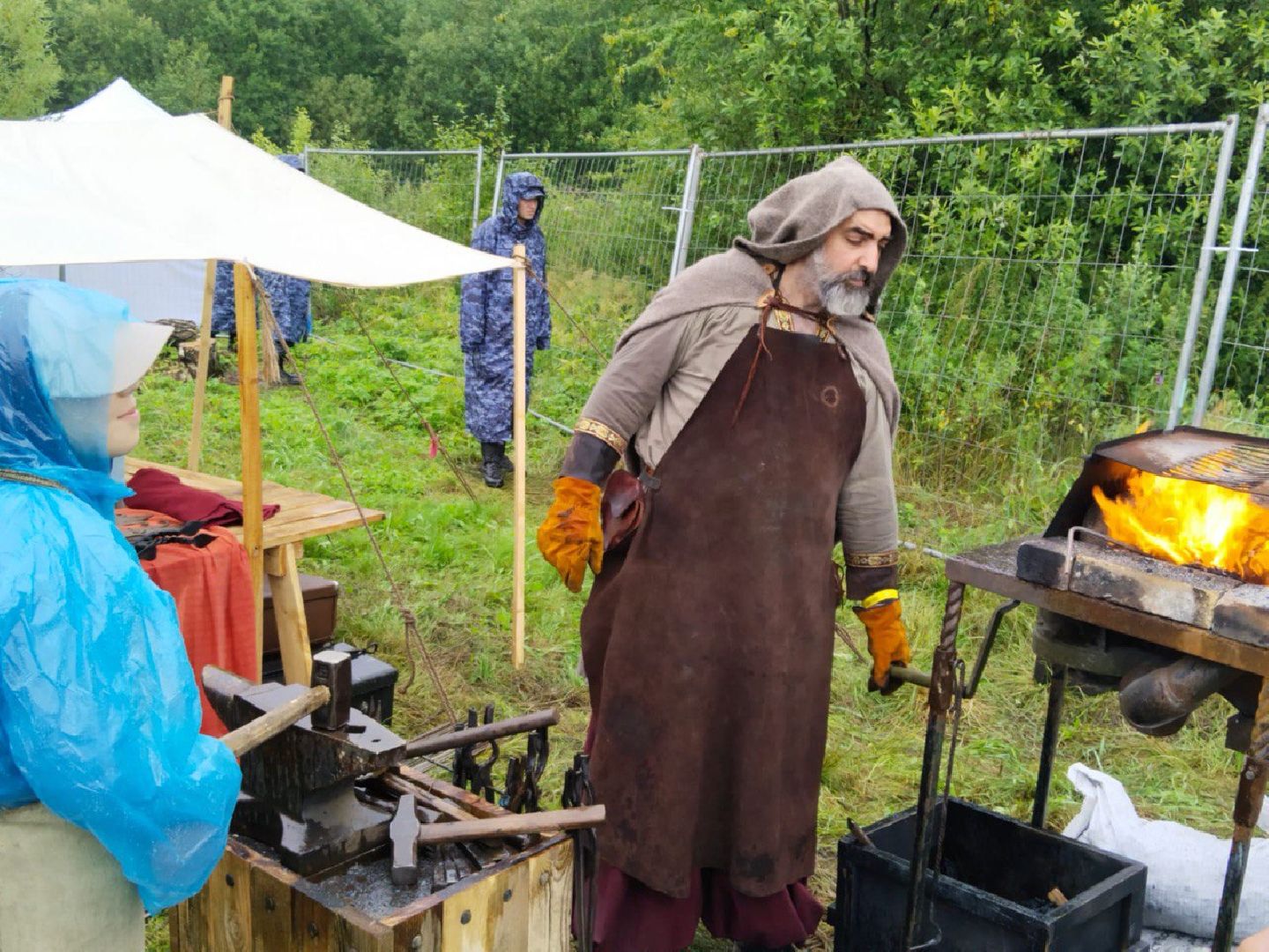 Чехов, культура, фестиваль, Гуляй-город, Молодинская битва, мастер-класс, кузнечное дело