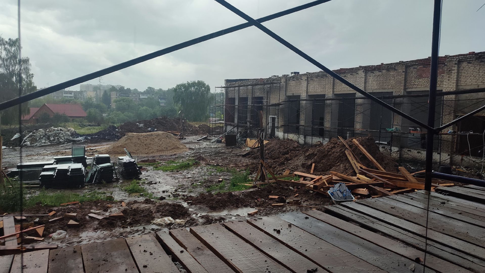 Кашира, капитальный ремонт, школа, электроснабжение, отопление