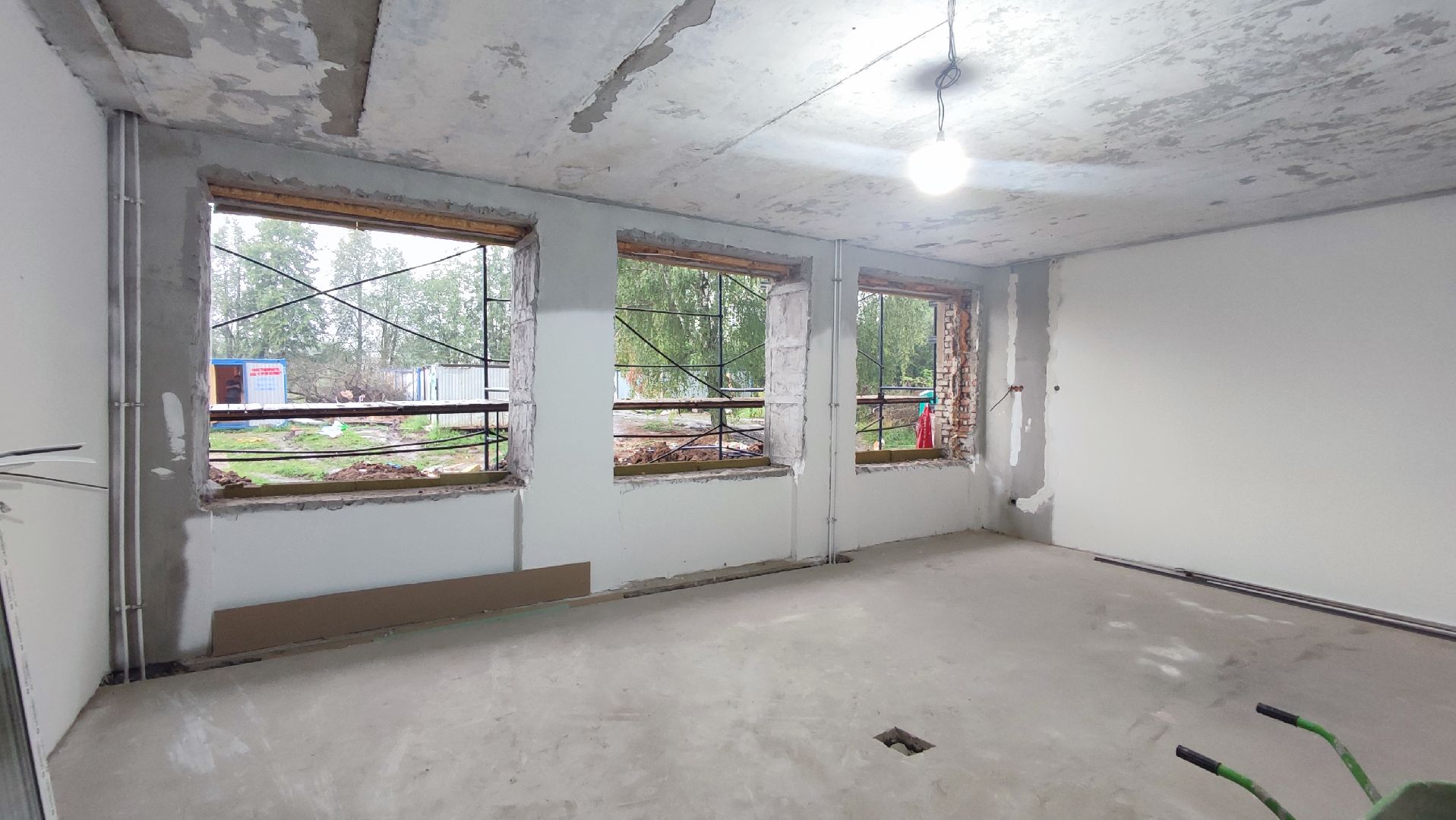 Кашира, капитальный ремонт, школа, электроснабжение, отопление