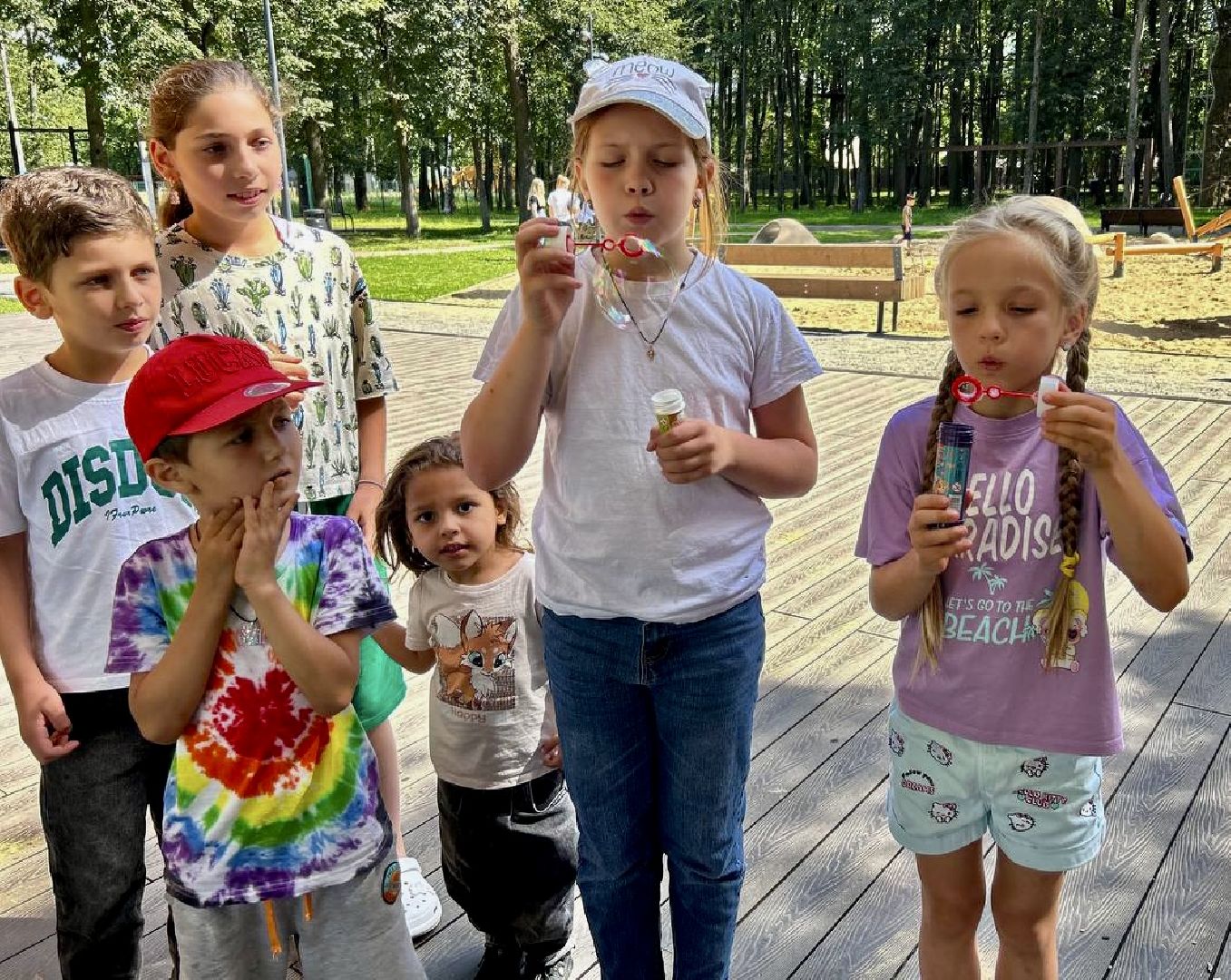 Наро-Фоминск, лето в Подмосковье, центральный парк, интерактивная программа, игры для детей