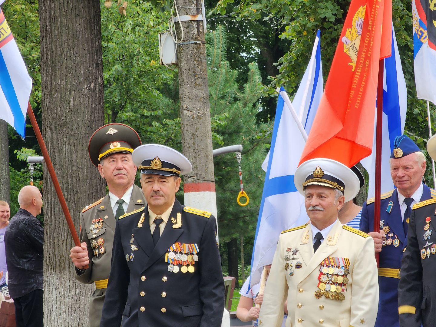 Павловский Посад, городской округ Павловский Посад, люди, праздник, моряки, общество, парк