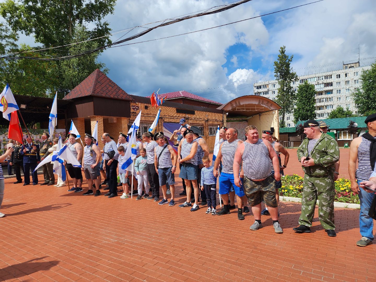 Павловский Посад, городской округ Павловский Посад, люди, праздник, моряки, общество, парк